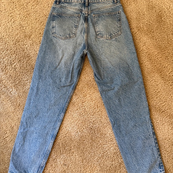 Zara high waisted straight leg jeans - Picture 3 of 5